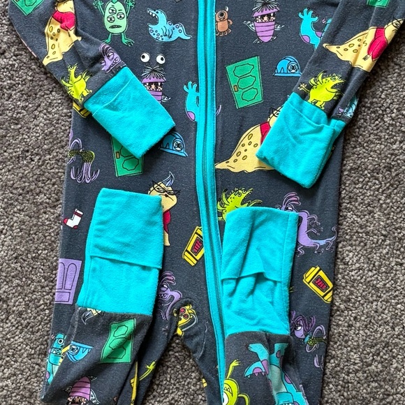 Little Sleepies OG Monsters Inc Zippy 6-12 - Picture 3 of 5